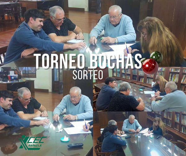 TORNEO DE BOCHAS.