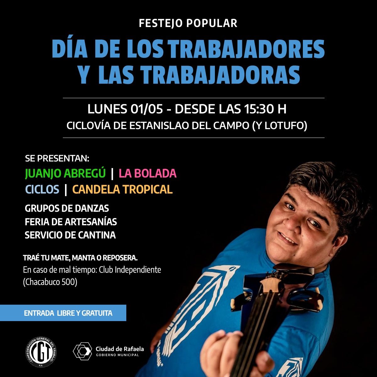 ¡Festejo Día de los Trabajadores y las Trabajadoras!