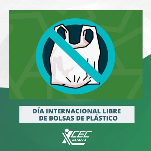 Día internacional LIBRE DE BOLSAS PLÁSTICAS