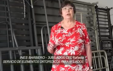 SERVICIO DE ELEMENTOS ORTOPÉDICOS.