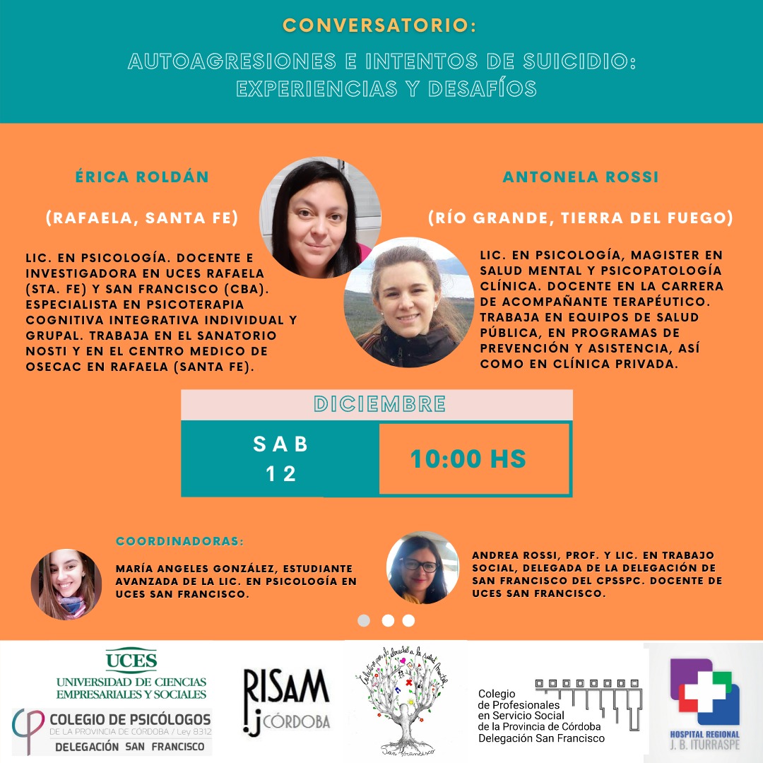 Autoagresiones e Intentos de Suicidio.