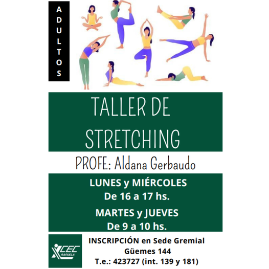 CEC TALLER DE STRETCHING