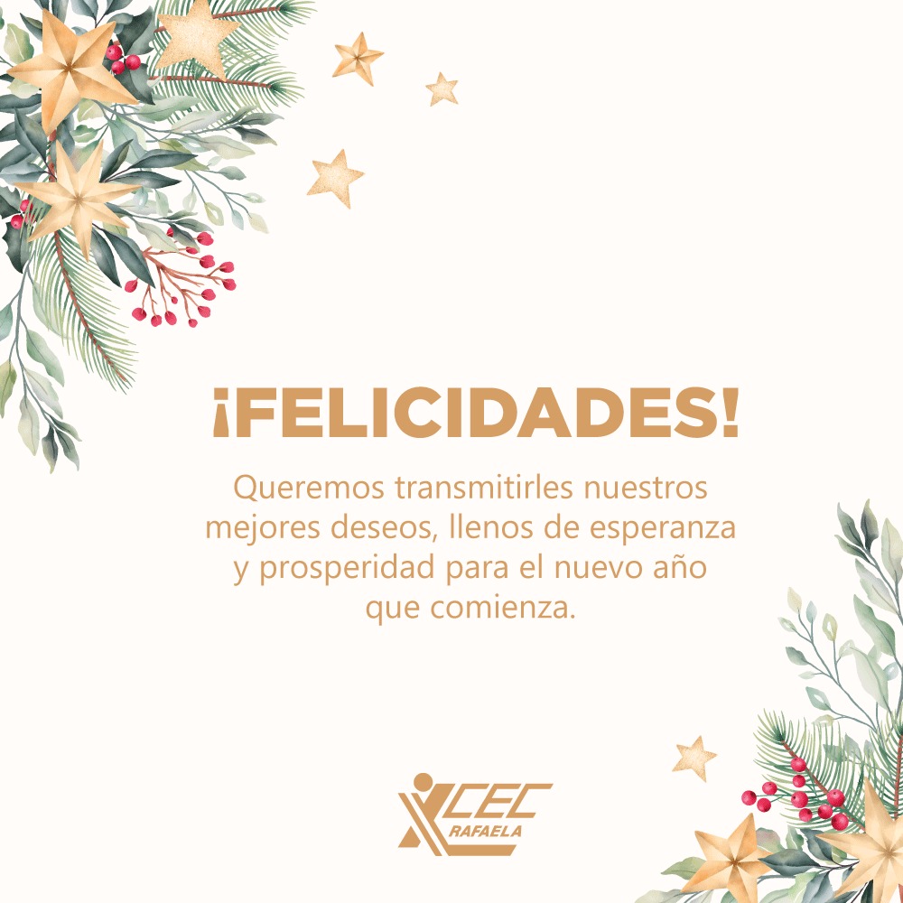 ¡Felices fiestas!