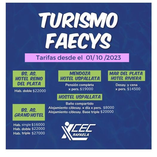 TURISMO | HOTELES FAECYS