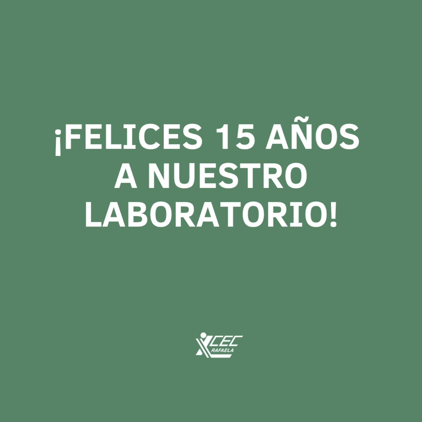 ANIVERSARIO DE NUESTRO LABORATORIO
