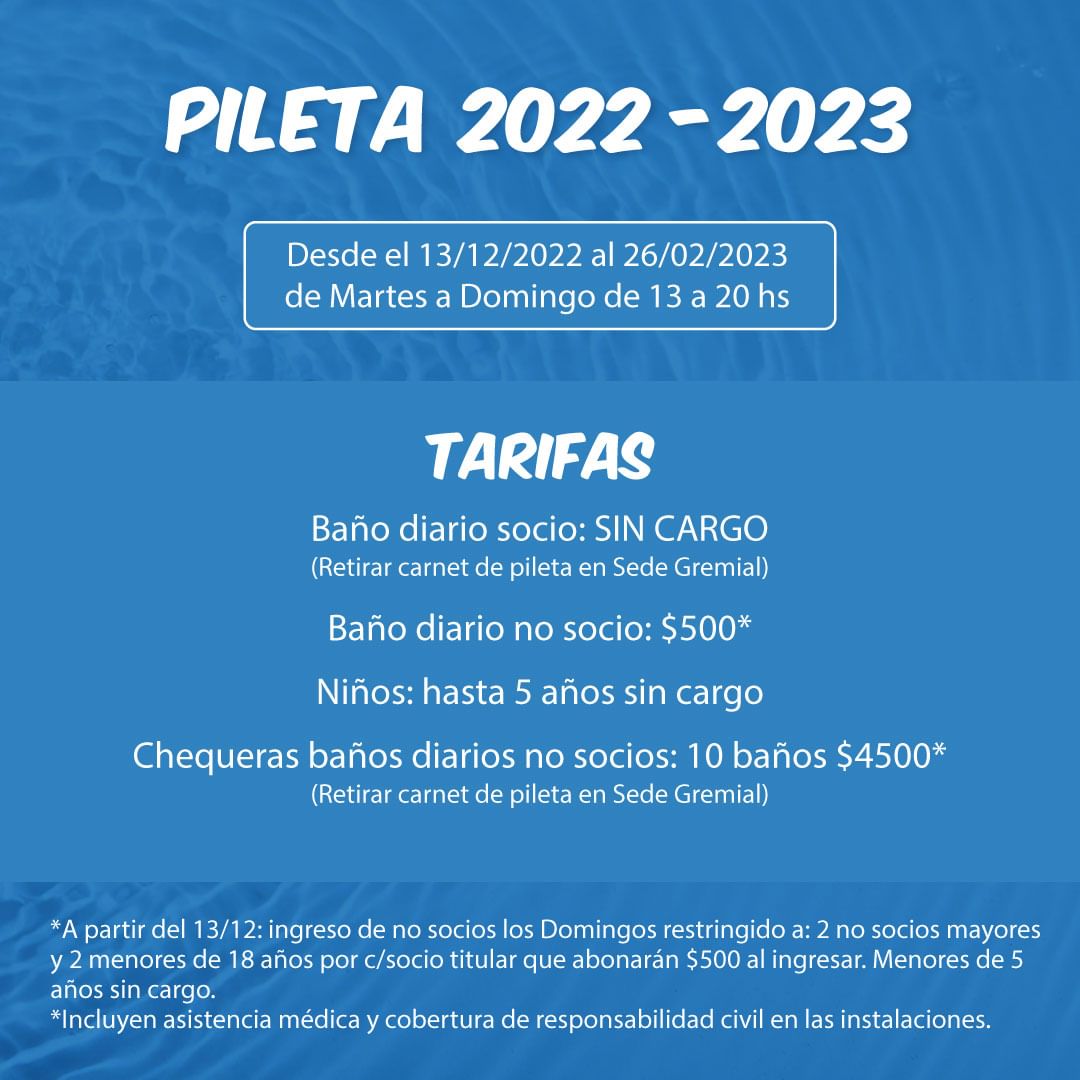 ¡PILETA! 