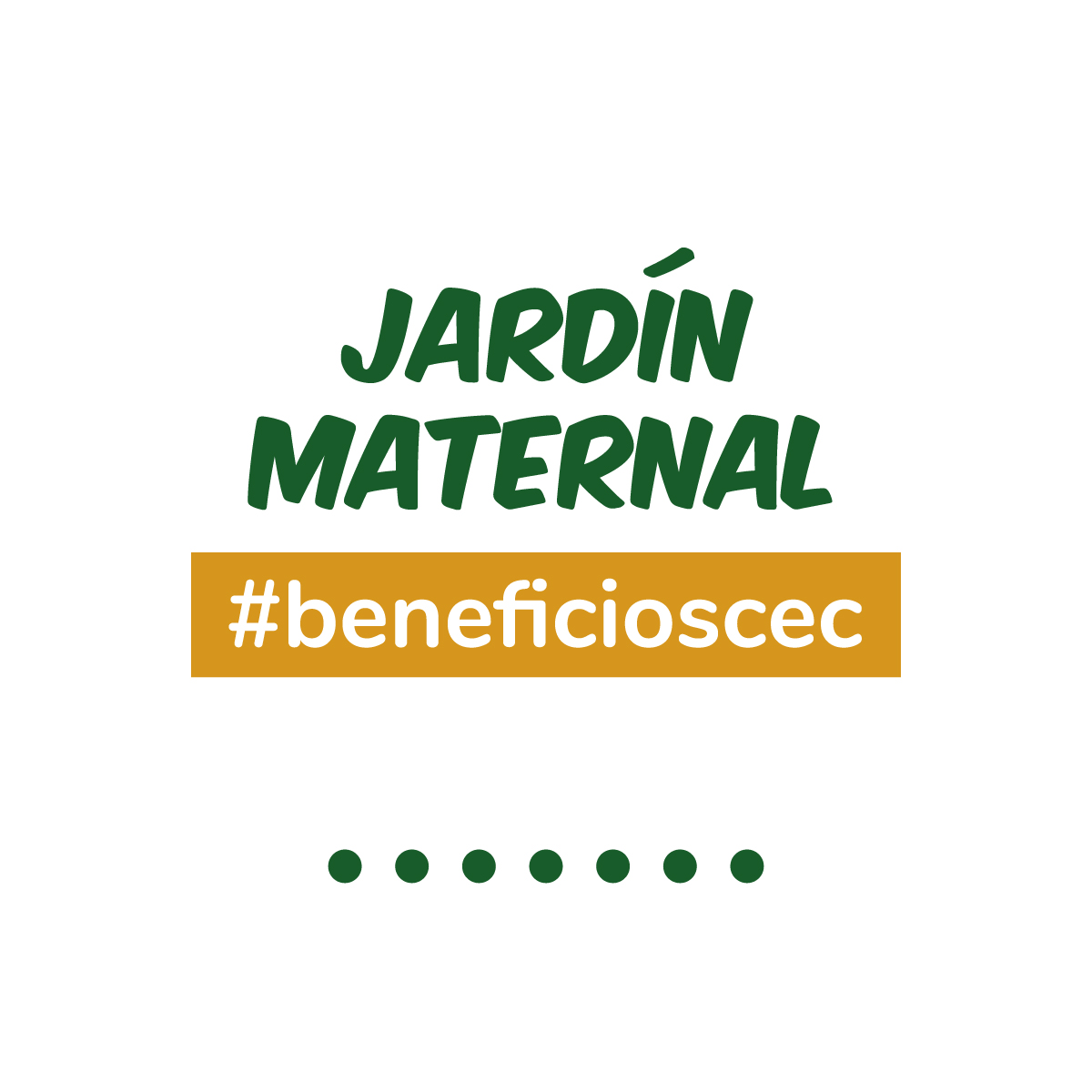 #BeneficiosCEC Jardin Maternal