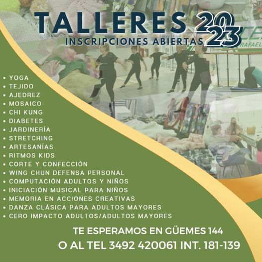 ¡TALLERES 2023!