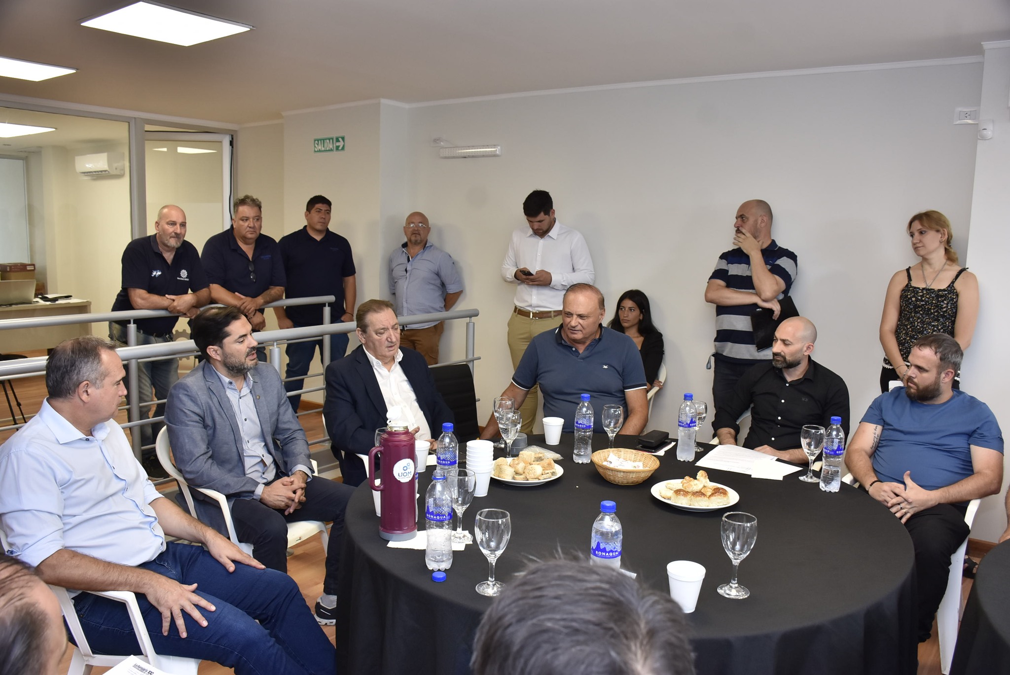 La CGT Rafaela recibió al ministro de Trabajo de Santa Fe