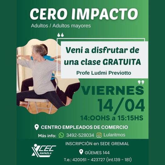 CERO IMPACTO | Clase Gratuita