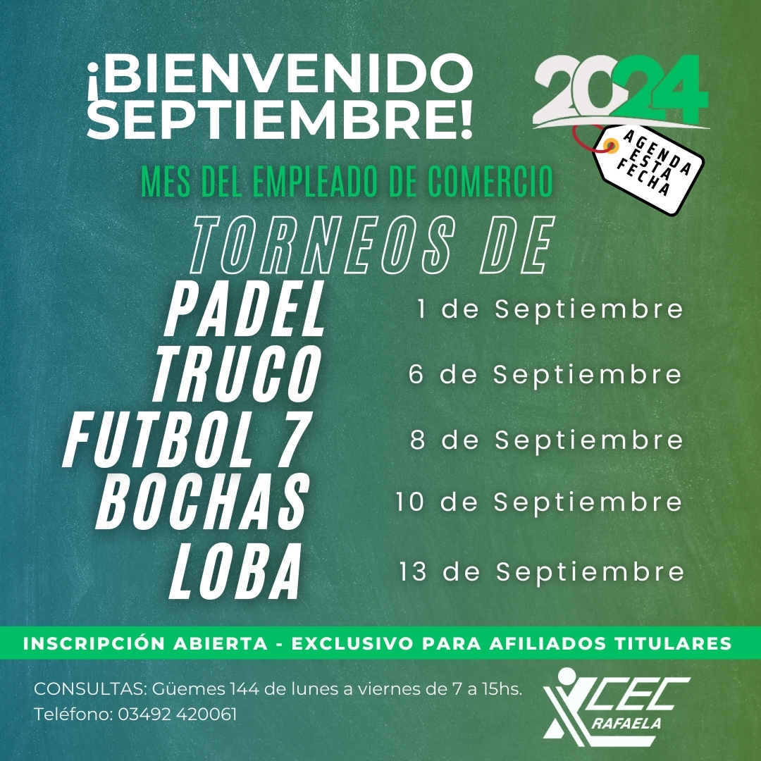 MES DEL EMPLEADO DE COMERCIO