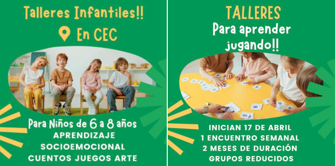 TALLERES INFANTILES