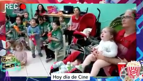 ¡DÍA DE CINE CON LOS PEQUES!