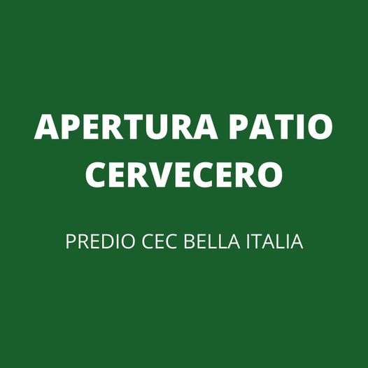 PATIO CERVECERO 