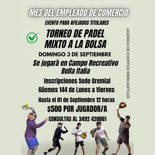 FESTEJOS MES DEL EMPLEADO DE COMERCIO