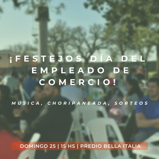 ¡FESTEJOS PARA AGENDAR!