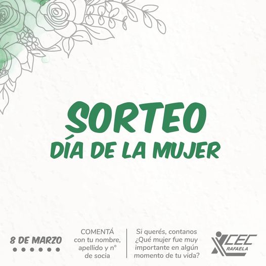 DÍA DE LA MUJER♥️ SUMATE