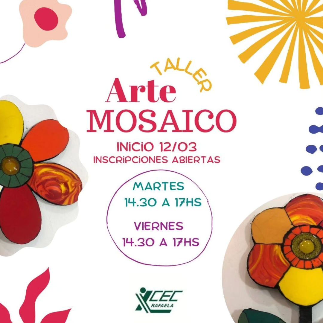 TALLER ARTE MOSAICO