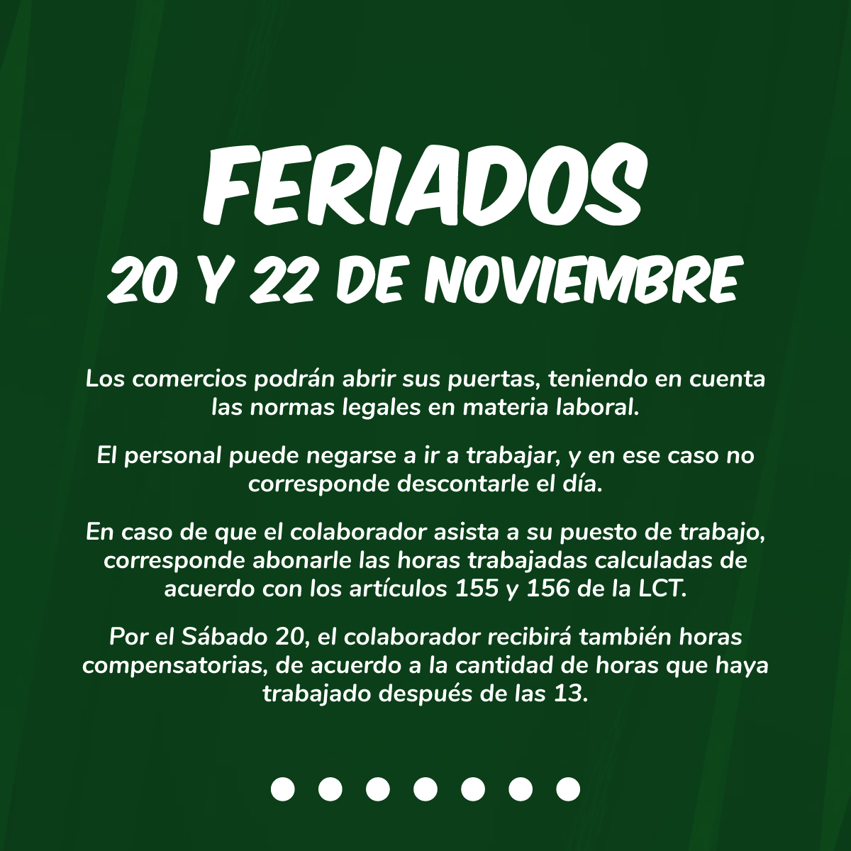 FERIADOS