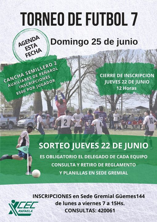TORNEO DE FÚTBOL 7