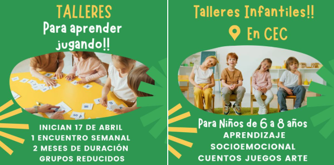 TALLERES INFANTILES