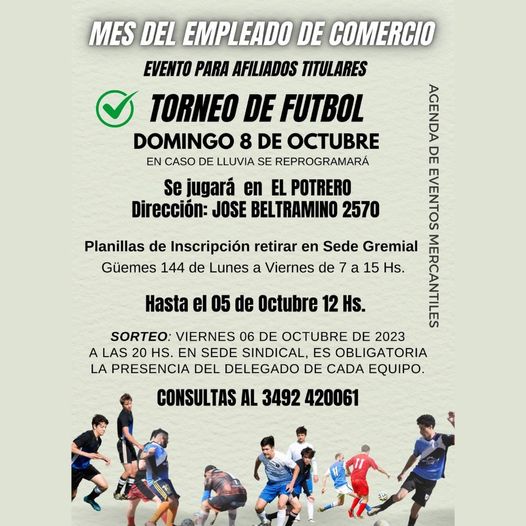 ¡TORNEO DE FÚTBOL!