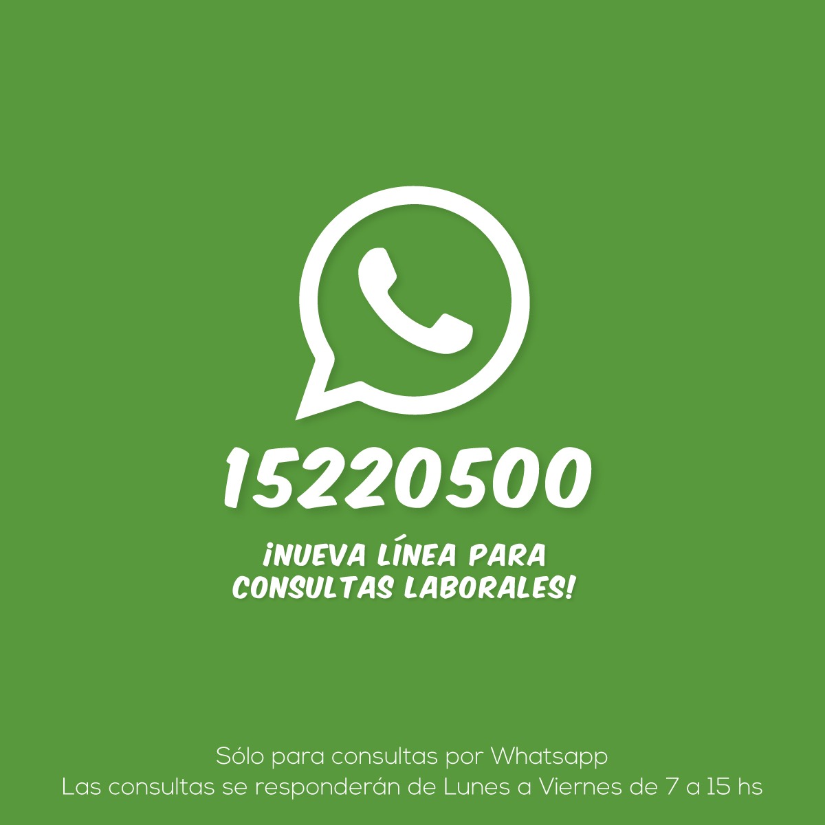 NUEVA LINEA DE CONTACTO
