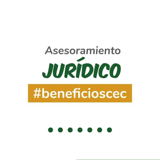 #BeneficiosCEC Asesoramiento Jurídico